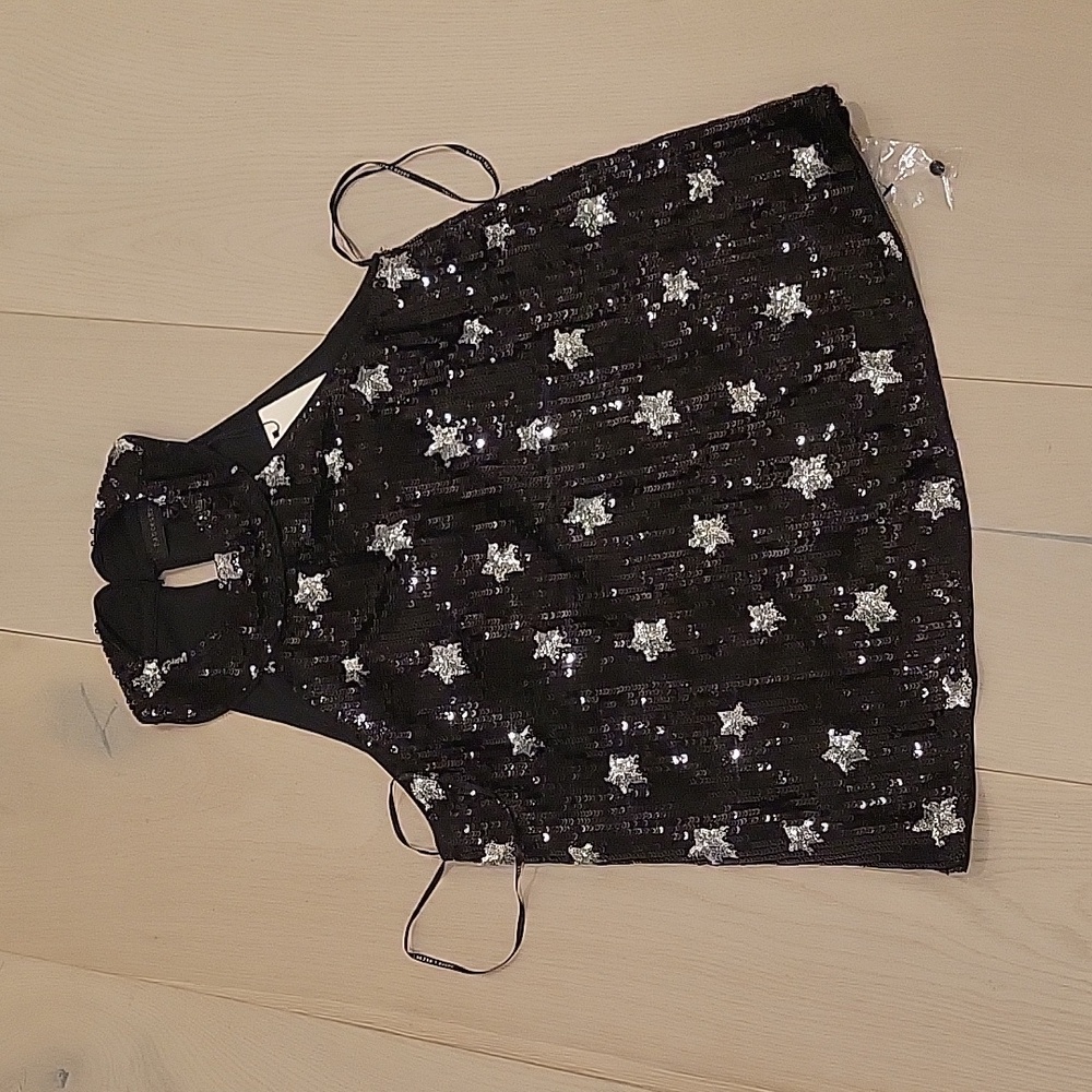 Vici Among the Stars Sequin Tank